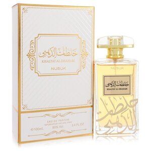 Khaltat Al Dhahabi by Nusuk Eau De Parfum Spray (Unisex) 3.4 oz